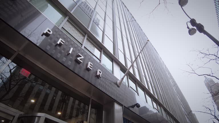 Pfizer Building Sign Method Logo Videos and HD Footage - Getty Images
