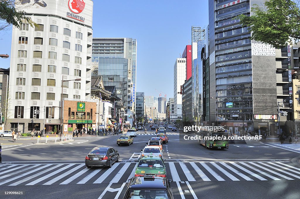  Tsukiji Seen From Mihara Bridge