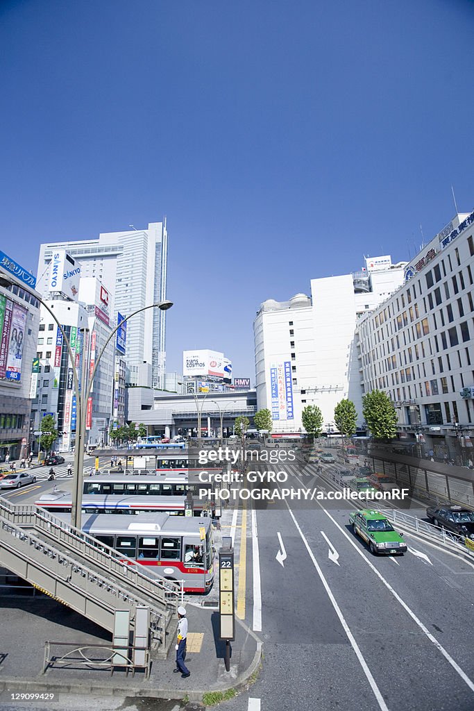 West entrance of Shibuya Station