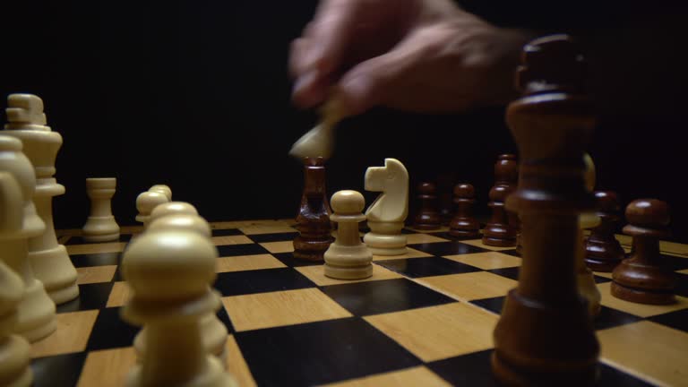 Chess Video 119 Vintage Chess Pieces Stock Videos, Footage, & 4K Video Clips ...