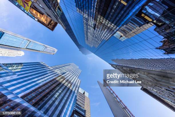 midtown manhattan skyscrapers - new york - 曼克頓中心 個照片及圖片檔