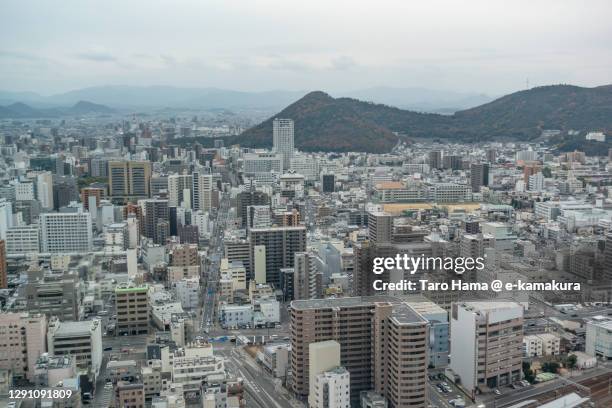 takamatsu city in kagawa prefecture of japan - takamatsu bildbanksfoton och bilder