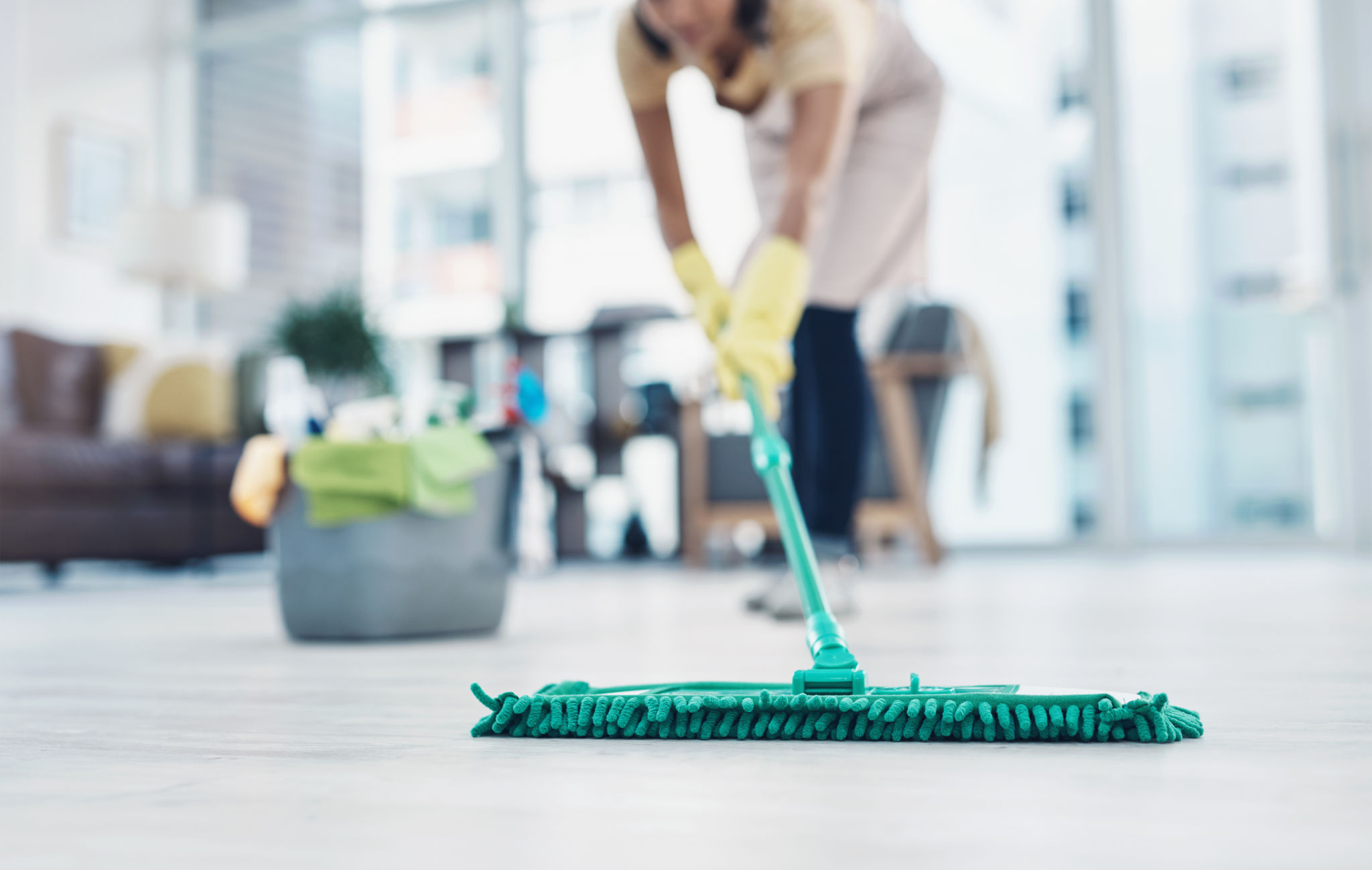 disinfecting home