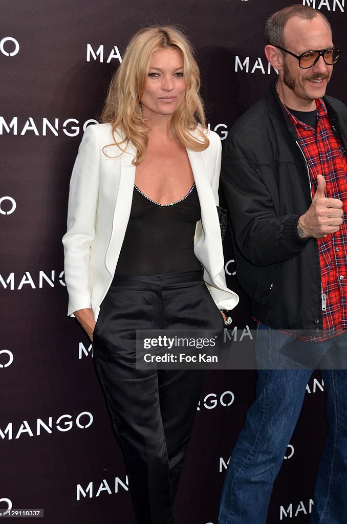 Mango New Collection Presentation at Centre Pompidou - Photocall And Party