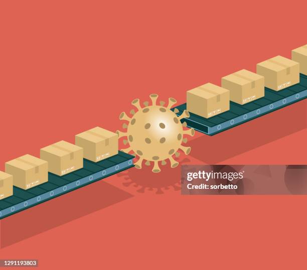 ilustrações de stock, clip art, desenhos animados e ícones de coronavirus outbreak impacting the stock market - scarce