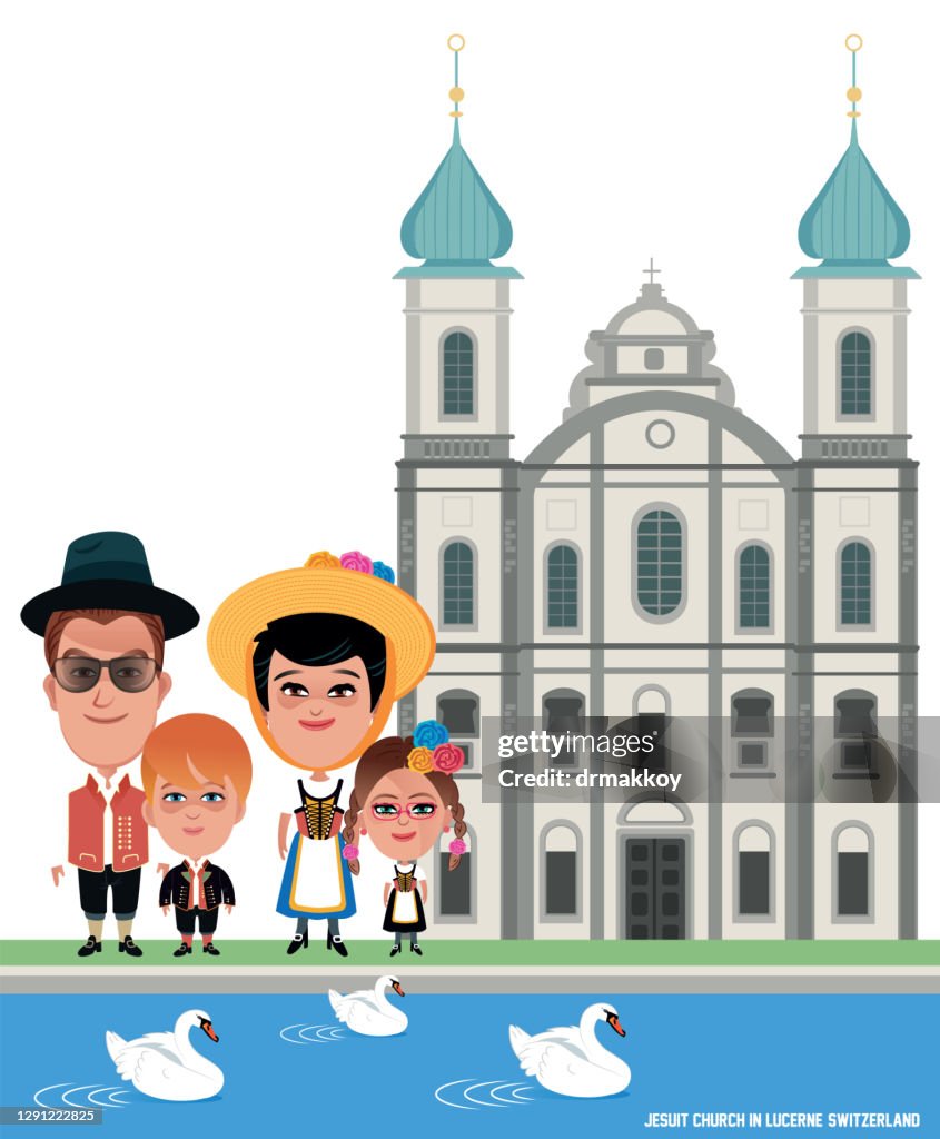Jesuit Church and Swiss Family