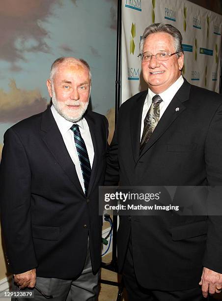 Actor Robert David Hall and Brian Dyak, President, CEO & Co-Founder of the Prism Awards arrive at the 15th Annual PRISM Awards at the Beverly Hills...