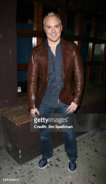Ryan Nickulas attends a screening of "The Real Housewives of New York" benefiting Marriage Equality New York at Therapy Bar on April 14, 2011 in New...