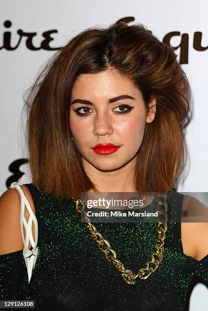 Marina Diamandis attends the launch of Esquire's June issue at Sketch on May 5, 2011 in London, England.