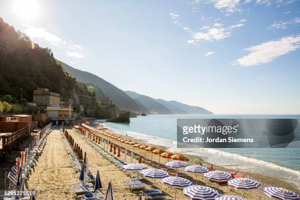 a deserted beach in italy - italy beach stock pictures, royalty-free photos & images