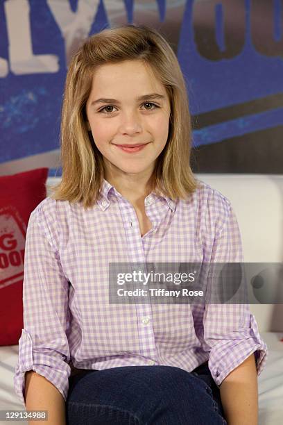 Actress Kiernan Shipka visits YoungHollywood.com at Young Hollywood Studio on May 24, 2011 in Los Angeles, California.