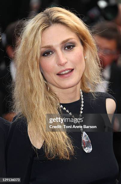 Julie Gayet attends the "Les Bien-Aimes" Premiere and Closing Ceremony during the 64th Annual Cannes Film Festival at the Palais des Festivals on May...