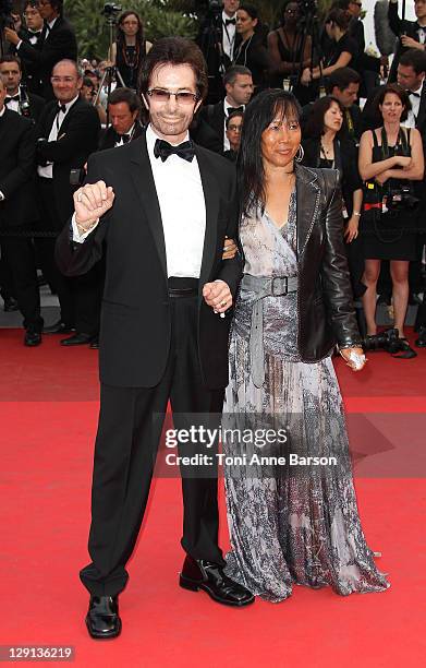 Georges Chakiris attends the "Les Bien-Aimes" Premiere and Closing Ceremony during the 64th Annual Cannes Film Festival at the Palais des Festivals...