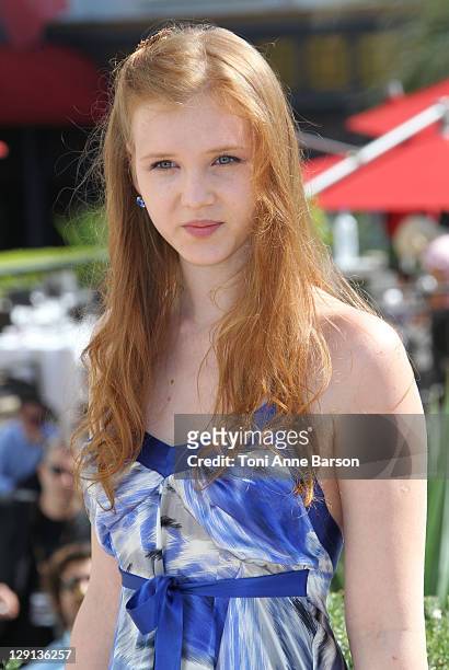 Isolda Dychauk attends the 'Borgia' photocall during MIPTV 2011 at Hotel Majestic on April 5, 2011 in Cannes, France.