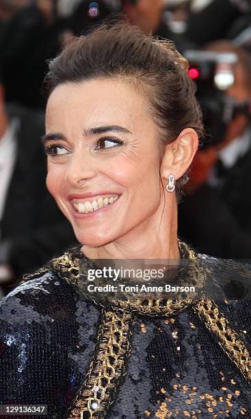 Elodie Bouchez attends the "Les Bien-Aimes" Premiere and Closing Ceremony during the 64th Annual Cannes Film Festival at the Palais des Festivals on...