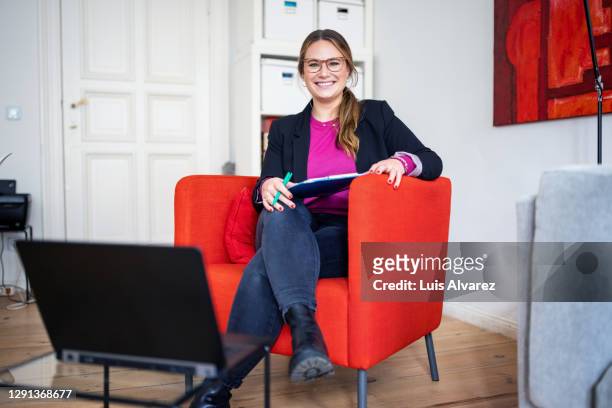portrait of a successful female psychologist - mental health professional stock pictures, royalty-free photos & images