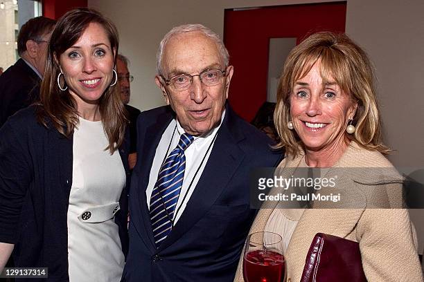 Missy Owens Biden, Senator Frank Lautenberg and Valerie Biden attend the GRAMMYs on the Hill Awards at The Liaison Hotel on April 13, 2011 in...