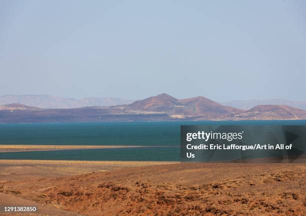 Arid landscape, Rift Valley Province, Turkana lake, Kenya on July 16, 2009 in Turkana Lake, Kenya.