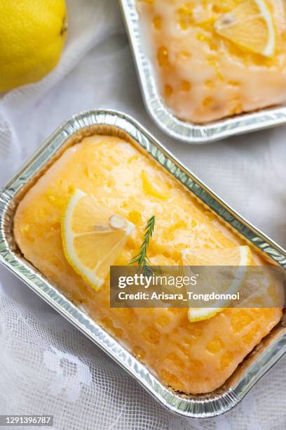 lemon cake. - lemon cake stock pictures, royalty-free photos & images