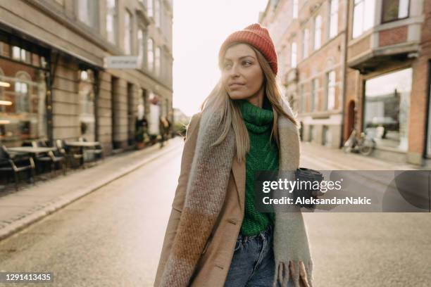 city girl - copenhagen tourist stock pictures, royalty-free photos & images