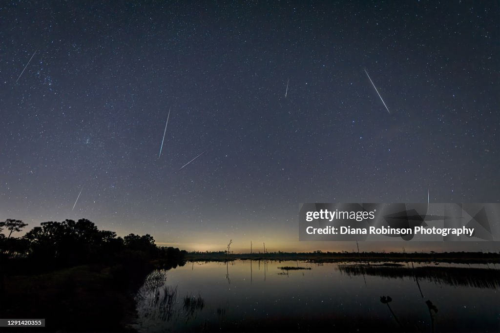 Meteor Management Geminid Meteor Shower In Fred C Babcock Cecil M Webb Wildlife ...