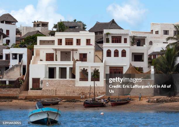 Swahili houses in the village, Lamu County, Shela, Kenya on March 6, 2011 in Shela, Kenya.