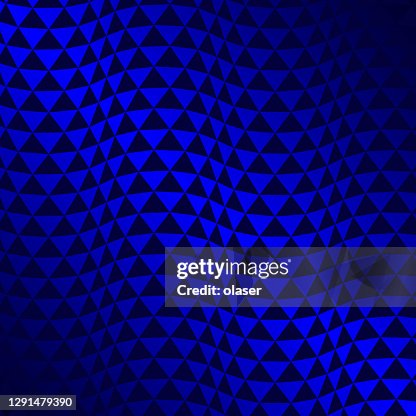 Solid Triangle Vector Solid Triangles In Slow Wide 3d Wave Pattern High-Res Vector Graphic ...