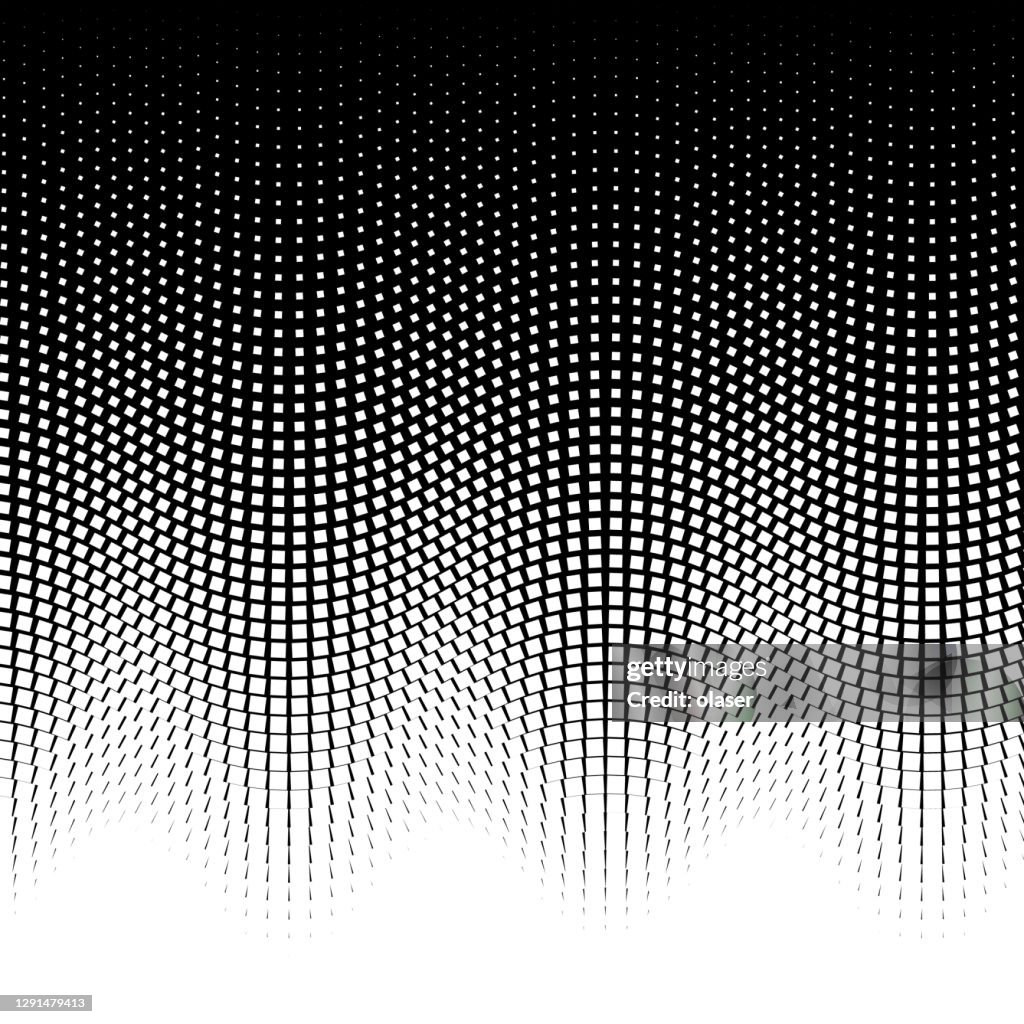 Solid Squares In Fading Wave Pattern High-Res Vector Graphic - Getty Images