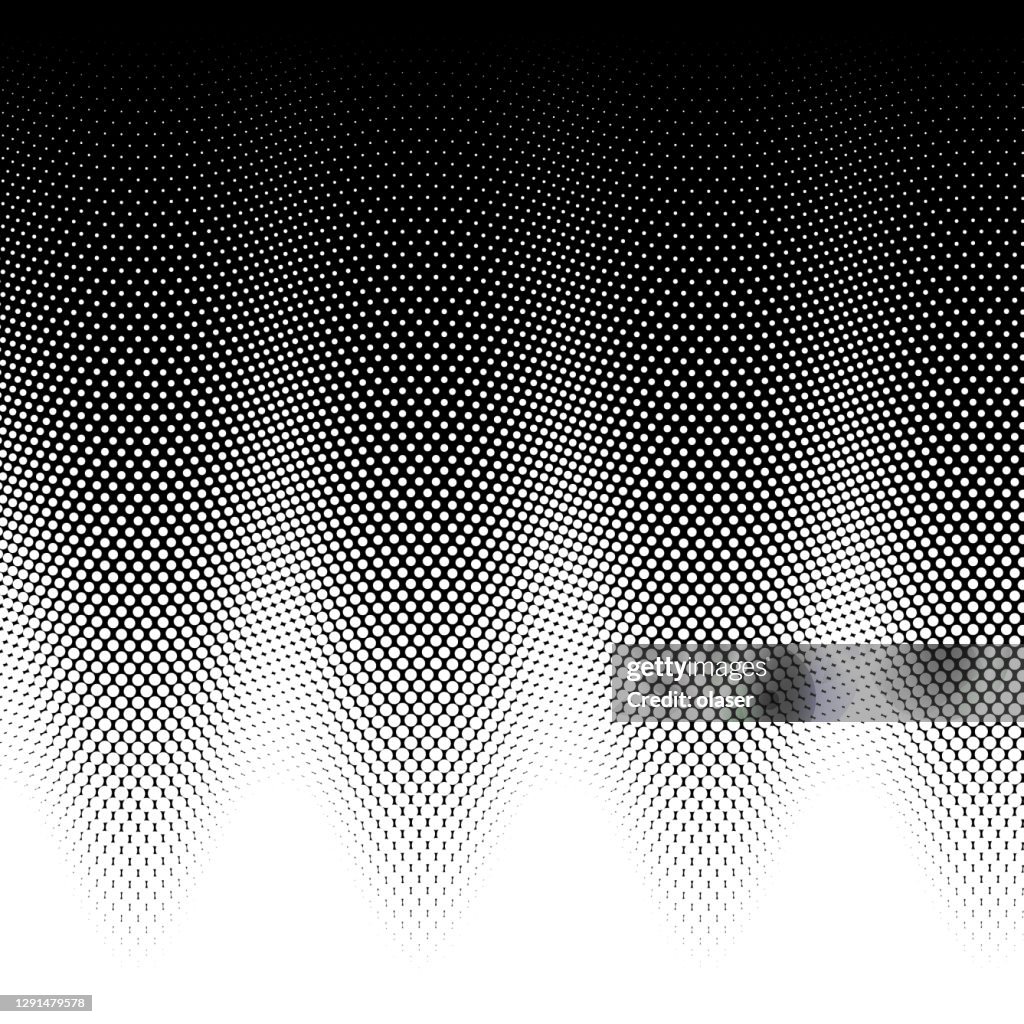 Fadding Wave Solid Circles In Fading Wave Pattern High-Res Vector Graphic - Getty Images