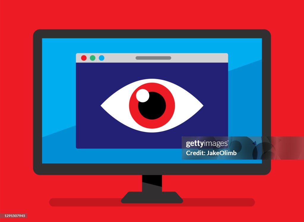 Spyware Icon Flat