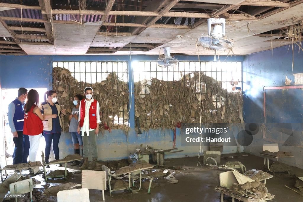 Queen Letizia Visits Honduras After Hurricanes ETA and IOTA