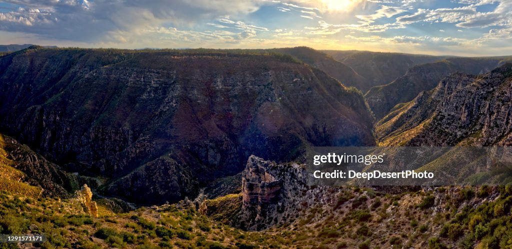 Sycamore Canyon's Abyss, Kaibab National Forest, Arizona, USA