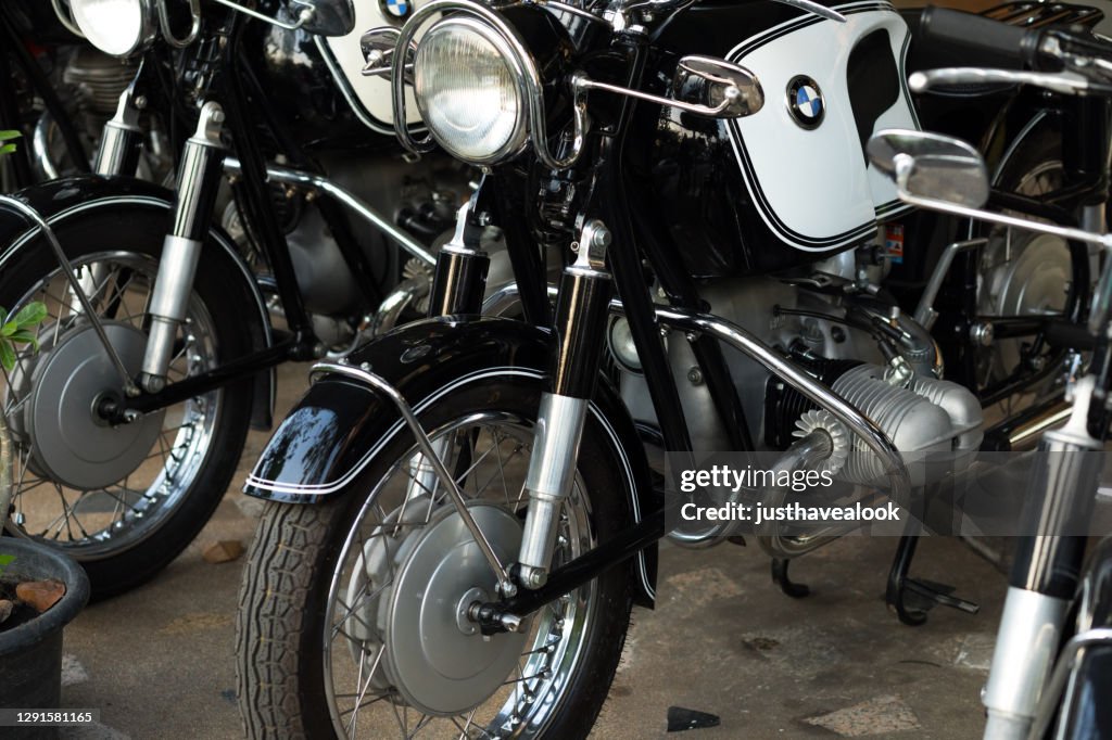 All Bmw R Models Details Of Old Bmw R Models Motorbikes High-Res Stock Photo - Getty Images