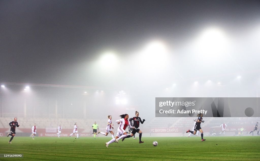 FC Bayern Women v AFC Ajax Vrouwen - UEFA Women's Champions League Round of 32: Second Leg