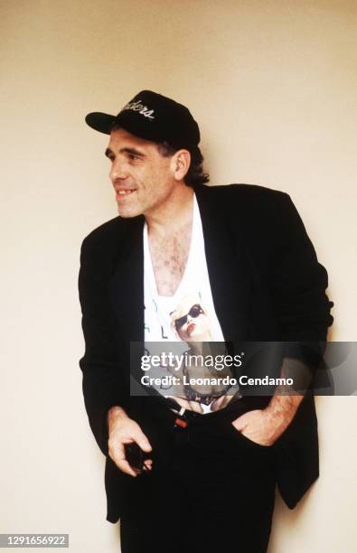 American filmmaker Abel Ferrara, Lido, Venice, Italy, 9th September 1996.