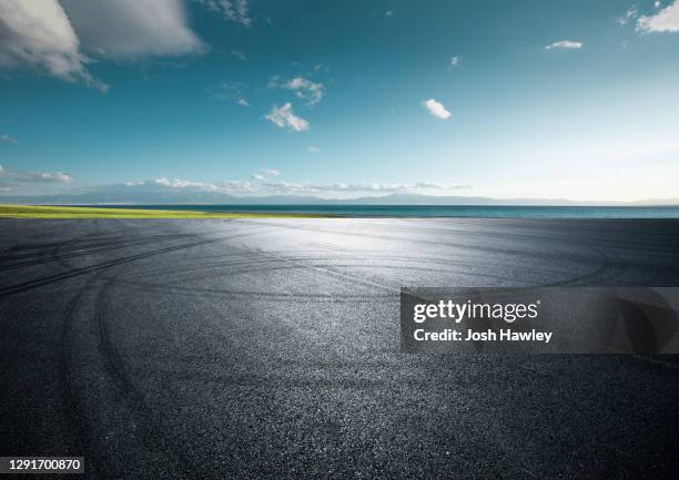 outdoor parking lot - flat top stock pictures, royalty-free photos & images