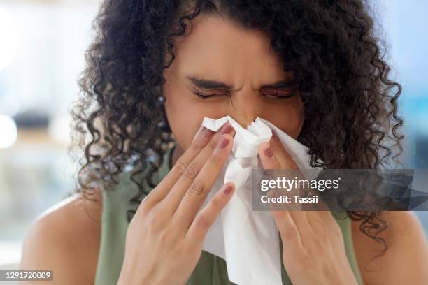 hit by the common cold - paranasal sinus stock pictures, royalty-free photos & images