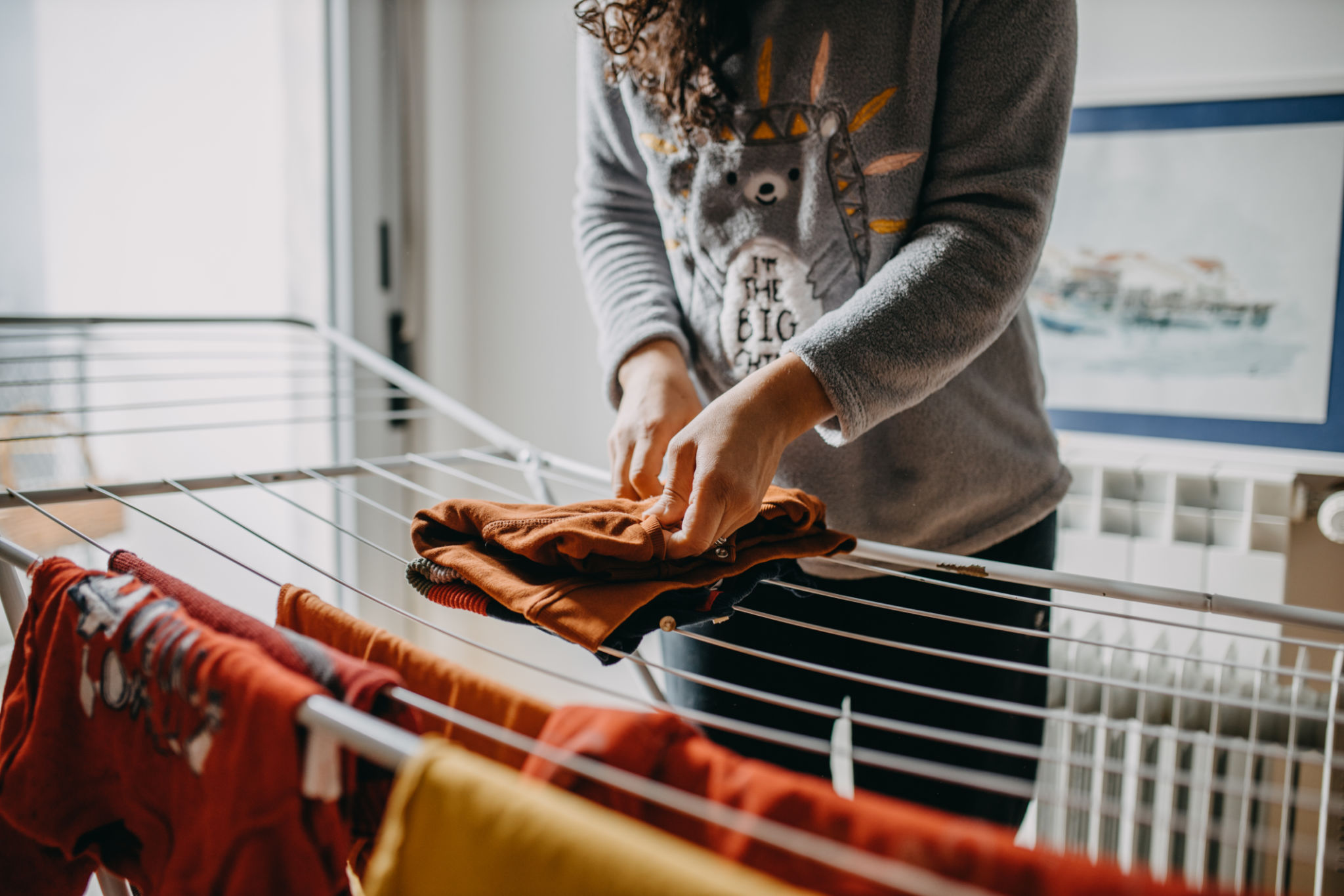 clothes drying