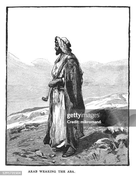 Arab Robe Drawing Abaya Drawing Photos and Premium High Res Pictures - Getty Images