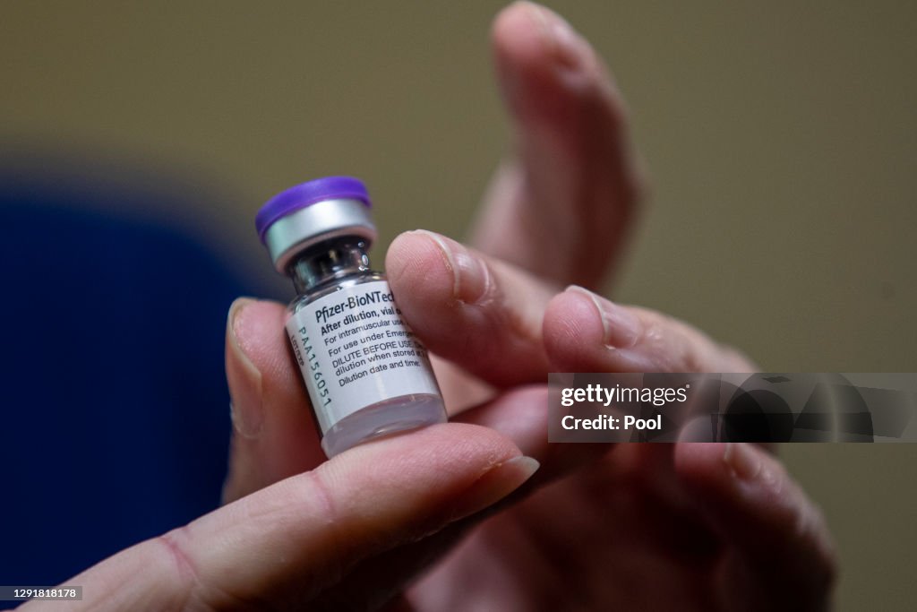 Washington, DC Firefighters Receive COVID-19 Vaccinations