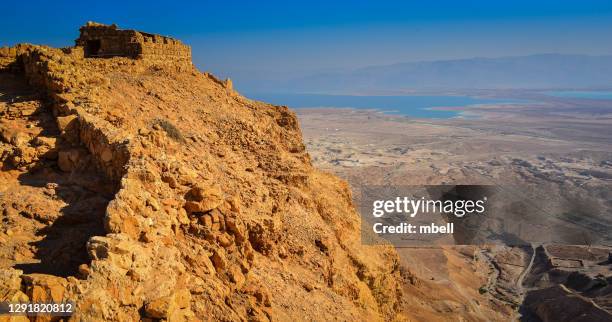 masada national park - judaean desert masada israel - jeedens öken bildbanksfoton och bilder