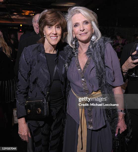 Award recipient Director Nora Ephron and HBO Documentary Films President Sheila Nevins attend the 2011 Directors Guild Of America Honors after party...