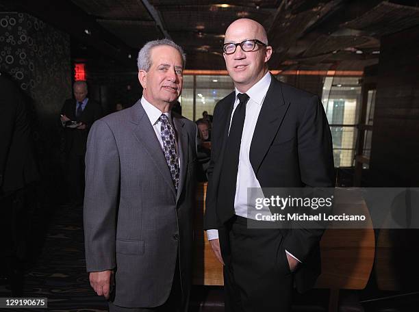 National Executive Director of Directors Guild of America Jay D. Roth and Bryan Lourd attend the 2011 Directors Guild Of America Honors after party...