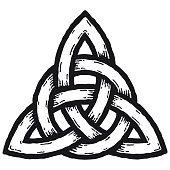 Celtic symbol, trinity knot