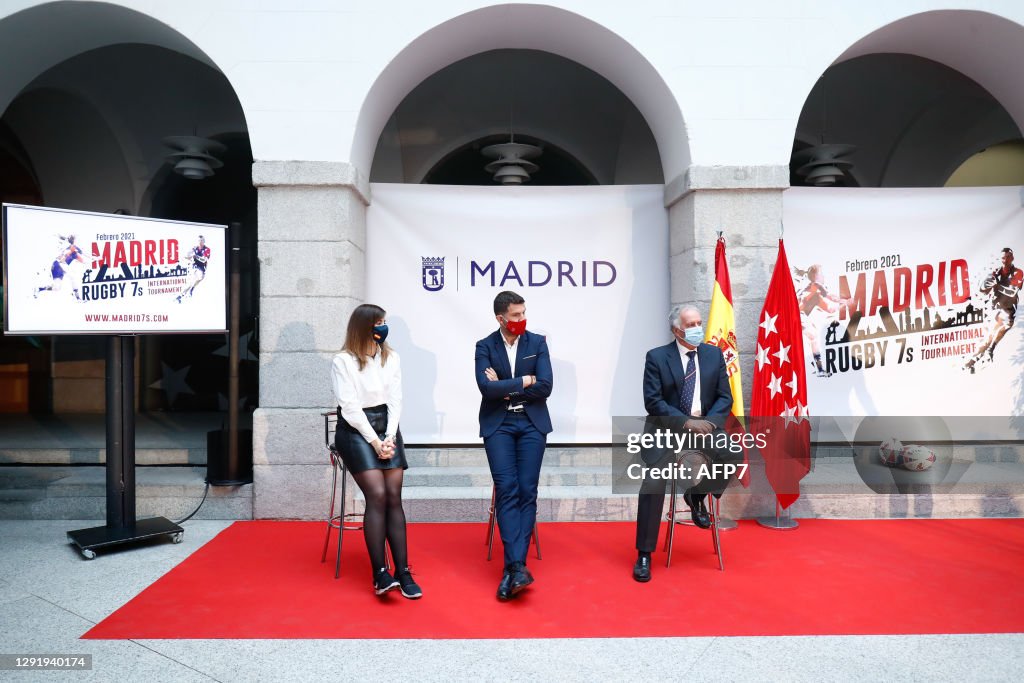 Rugby 7s International Tournament Presentated In Madrid