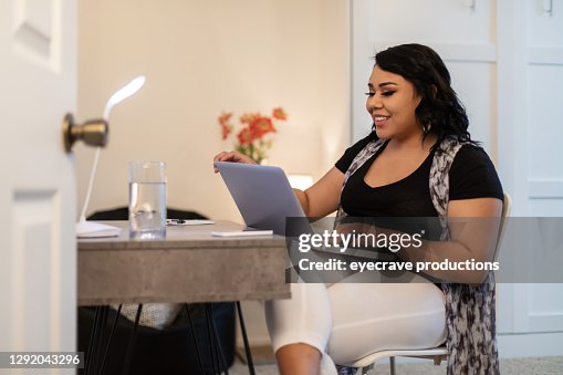 Native American Generation Z Female Using Technology Working From Home During Pandemic Photo Series Native American Generation Z Female Using Technology Working From Home During Pandemic Photo Series