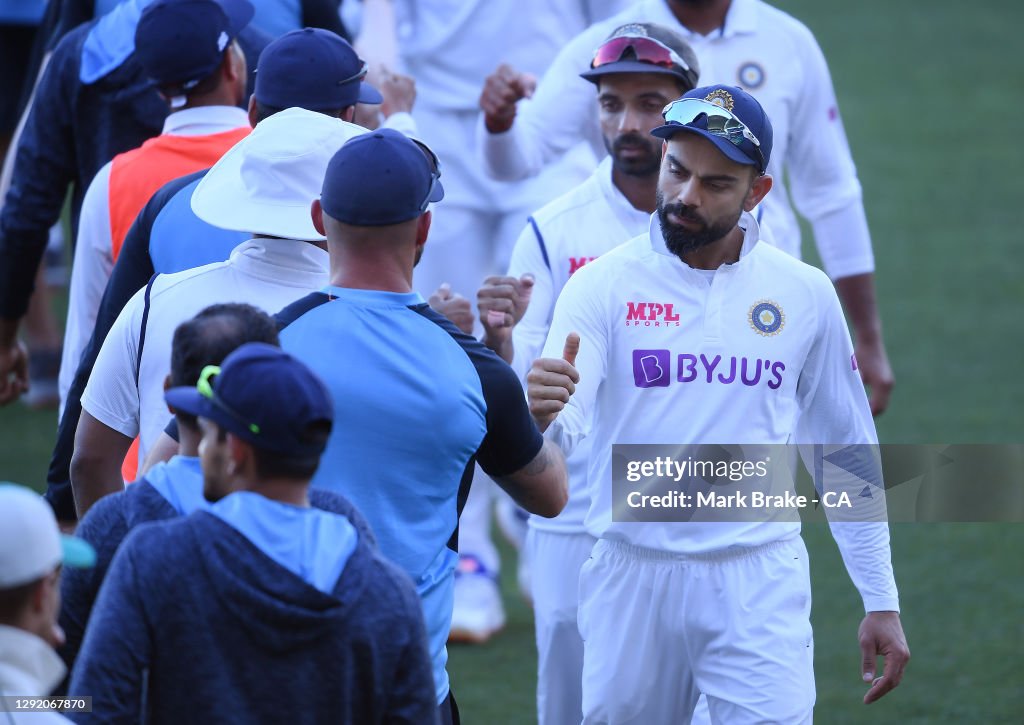 Australia v India: 1st Test - Day 3