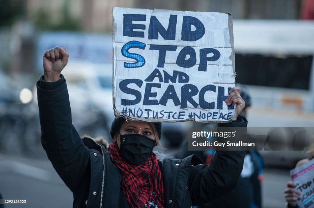 BLM Protests Outside Police Station