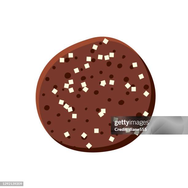 homemade chcolate sugar cookie - cookie cutter stock illustrations