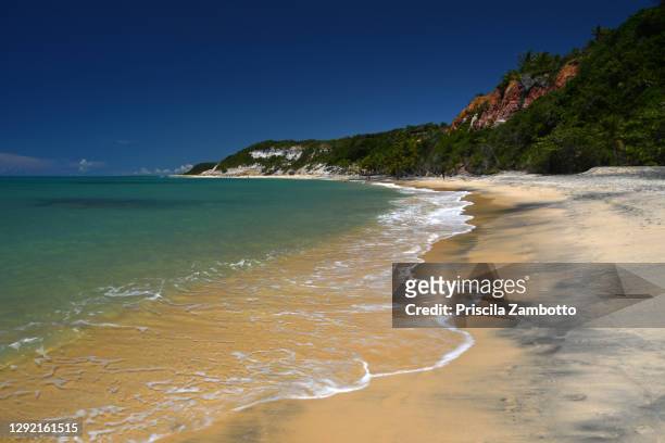 espelho beach, porto seguro, bahia, brazil - trancoso stock pictures, royalty-free photos & images